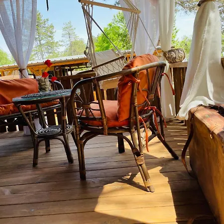 Campsite караваната на стела *